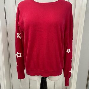 J.Society Star-Embellished Women's Sweater NWOT